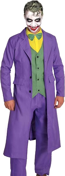 Ciao Disfraz de Joker 11684.XL, para hombre, morado, XL (52-54)