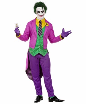 Disfraz del Joker multicolor para adulto