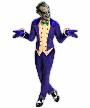 Disfraz del Joker para hombre talla única con máscara