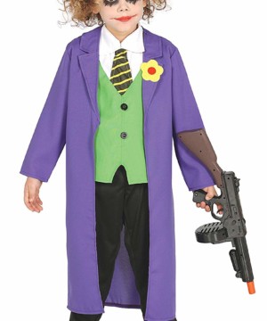 Disfraz del Joker para niños de 7-9 años