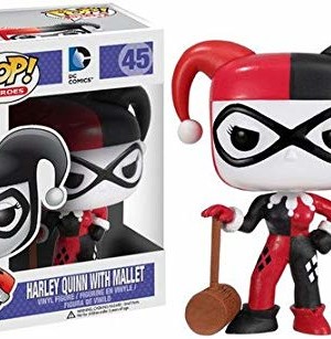 Figura de Harley Quinn con mazo funko pop