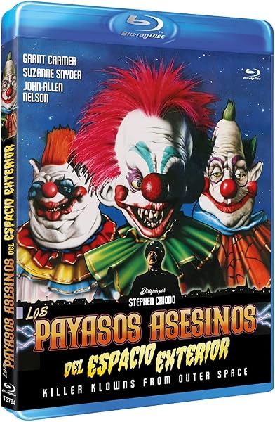 Los Payasos Asesinos del Espacio Exterior BD 1988 Killer Klowns from Outer Space [Blu-ray]