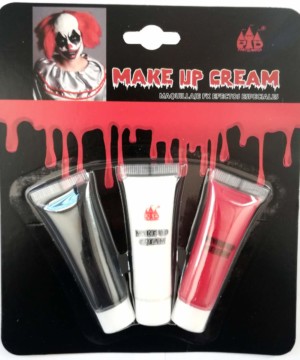 Kit de maquillaje para payaso de Halloween