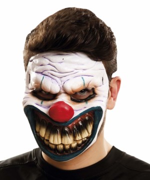 Máscara de payaso maligno