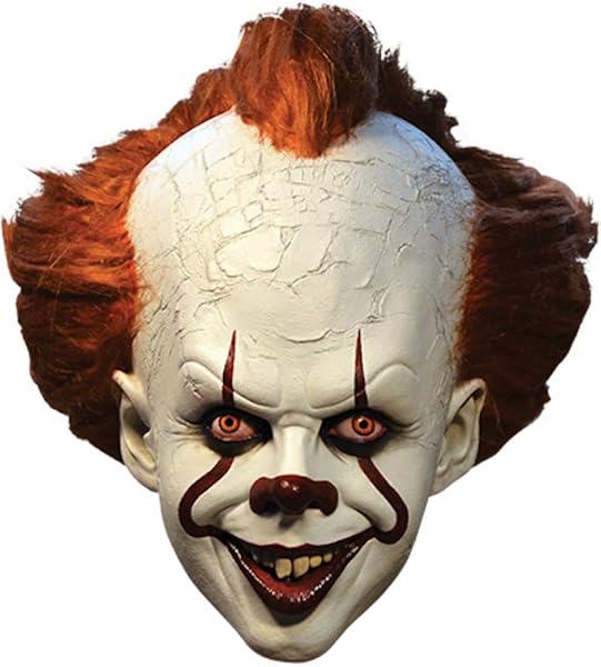 Trick or Treat Studios It Pennywise Deluxe máscara de payaso, licencia oficial