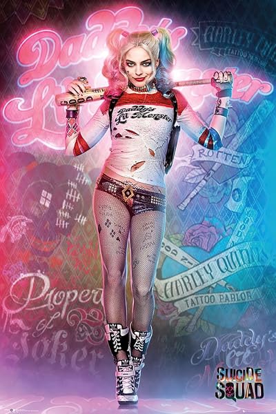 Close Up Póster Suicide Squad - Harley Quinn Stand/Parada (61cm x 91,5cm)