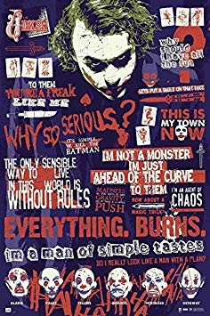 Poster Joker El caballero oscuro