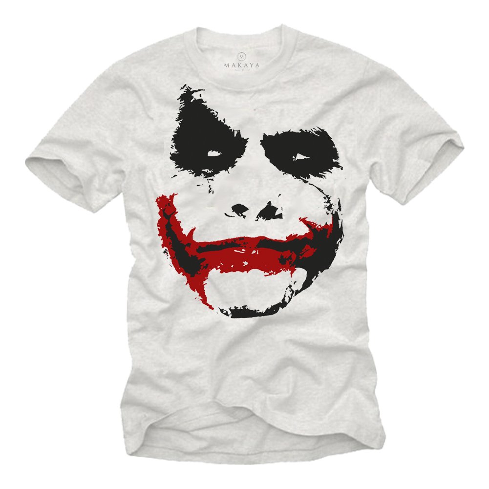 camiseta blanca joker