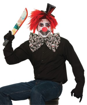 pajarita calaveras payaso asesino