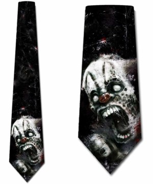 corbata payaso diabolico halloween
