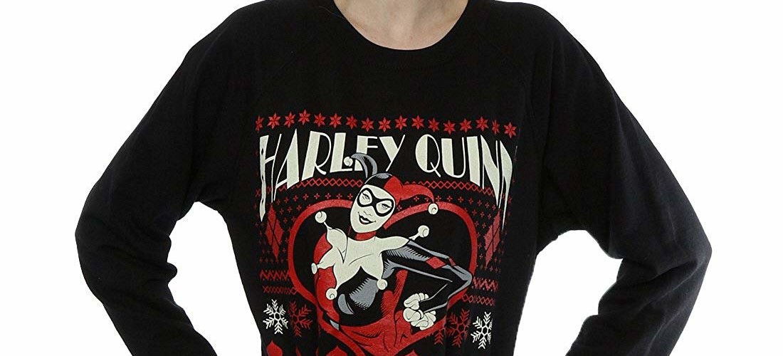 sudadera harley quinn negra