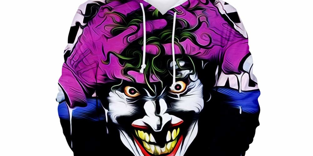 sudadera capcuha joker