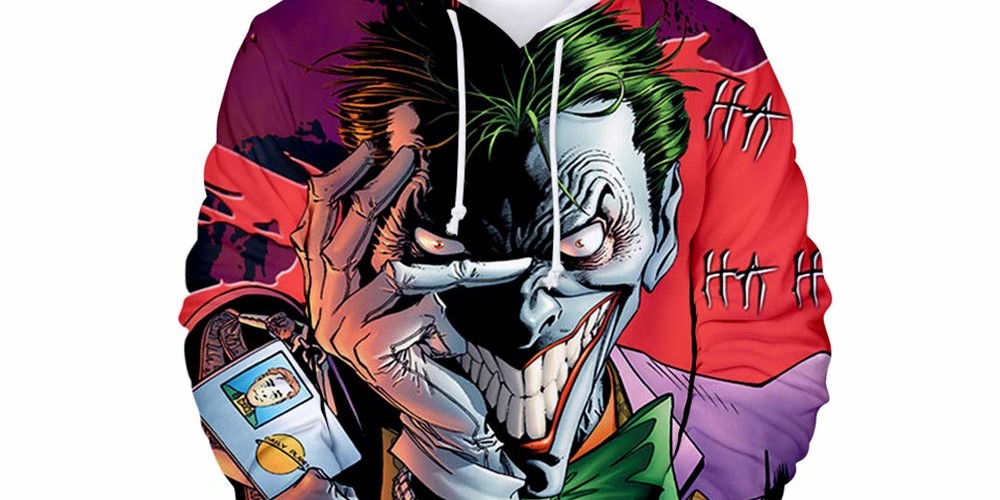 sudadera capucha joker