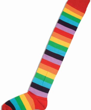 calcetines multicolor payaso